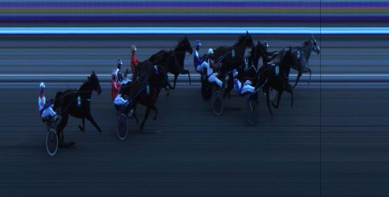 Målfoto for løp 4 på bane JA den 12.01.2019