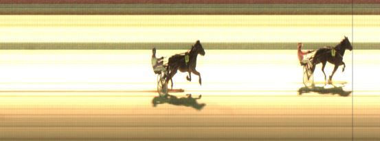 Målfoto for løp 1 på bane JA den 01.02.2019