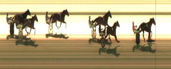 Målfoto for løp 6 på bane JA den 01.02.2019