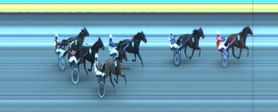 Målfoto for løp 4 på bane JA den 16.02.2019