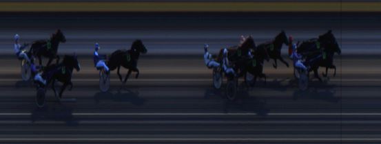 Målfoto for løp 9 på bane JA den 16.02.2019