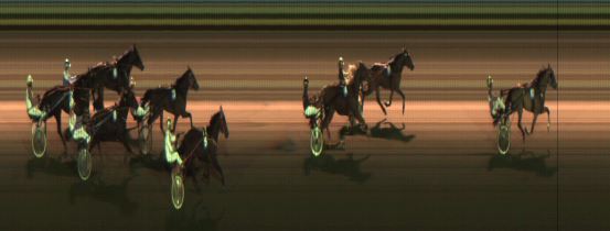 Målfoto for løp 2 på bane JA den 01.03.2019