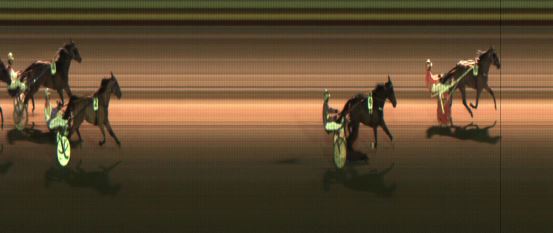 Målfoto for løp 5 på bane JA den 01.03.2019