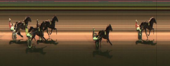 Målfoto for løp 7 på bane JA den 01.03.2019