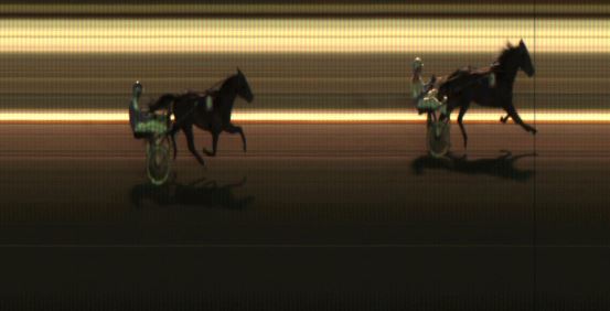 Målfoto for løp 8 på bane JA den 10.03.2019