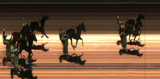 Målfoto for løp 1 på bane JA den 15.03.2019