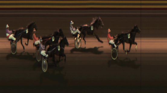 Målfoto for løp 5 på bane JA den 05.04.2019