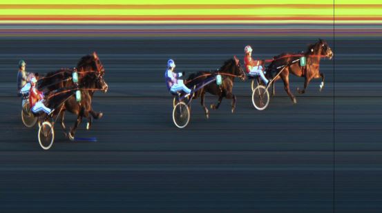 Målfoto for løp 4 på bane JA den 15.04.2019