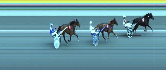 Målfoto for løp 3 på bane JA den 05.05.2019