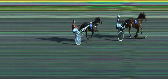 Målfoto for løp 2 på bane JA den 31.05.2019