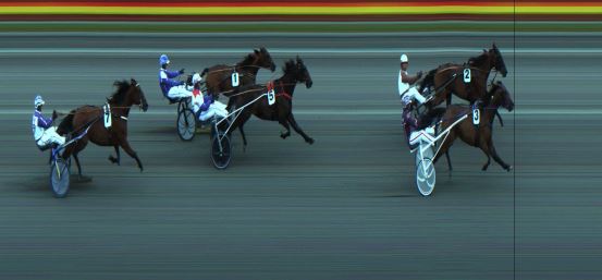 Målfoto for løp 5 på bane JA den 02.06.2019