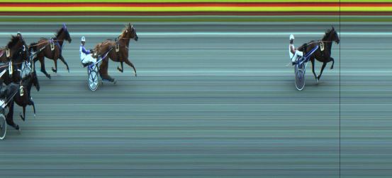 Målfoto for løp 7 på bane JA den 02.06.2019