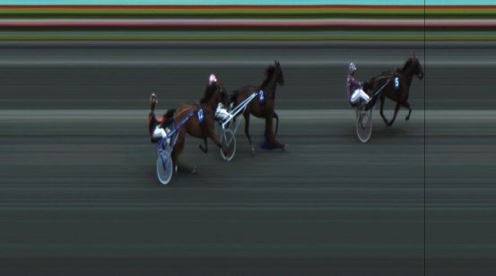 Målfoto for løp 2 på bane JA den 12.06.2019