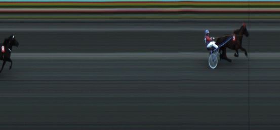 Målfoto for løp 3 på bane JA den 12.06.2019