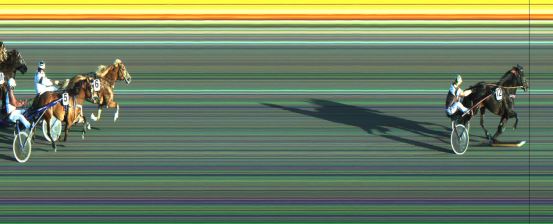 Målfoto for løp 5 på bane JA den 17.06.2019