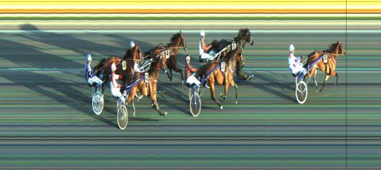 Målfoto for løp 7 på bane JA den 17.06.2019