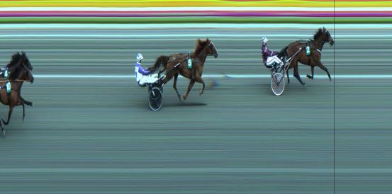 Målfoto for løp 4 på bane JA den 24.06.2019