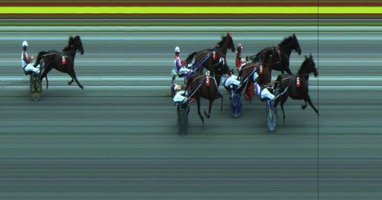 Målfoto for løp 3 på bane JA den 01.07.2019