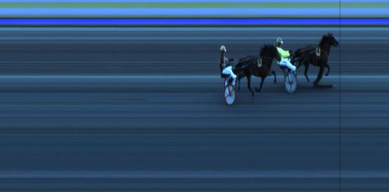 Målfoto for løp 7 på bane JA den 04.07.2019