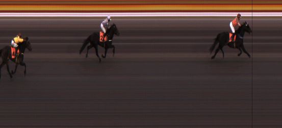 Målfoto for løp 10 på bane JA den 05.07.2019