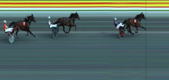 Målfoto for løp 3 på bane JA den 05.07.2019