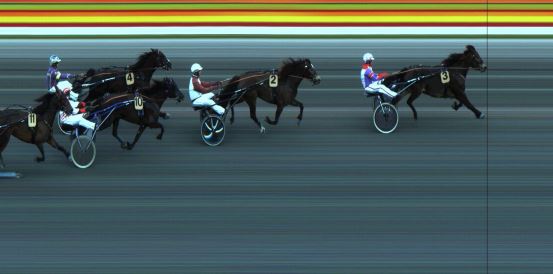 Målfoto for løp 7 på bane JA den 05.07.2019