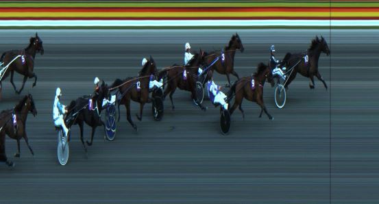 Målfoto for løp 8 på bane JA den 05.07.2019