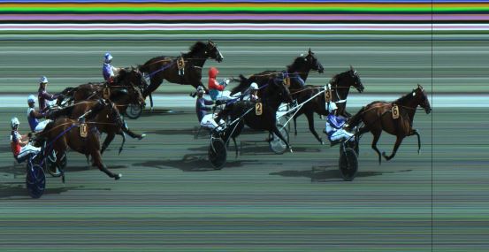 Målfoto for løp 11 på bane JA den 07.07.2019