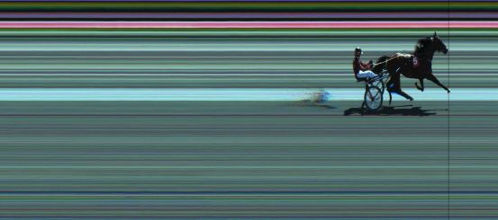 Målfoto for løp 3 på bane JA den 07.07.2019