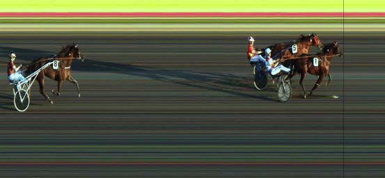 Målfoto for løp 5 på bane JA den 02.08.2019