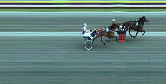 Målfoto for løp 4 på bane JA den 04.08.2019