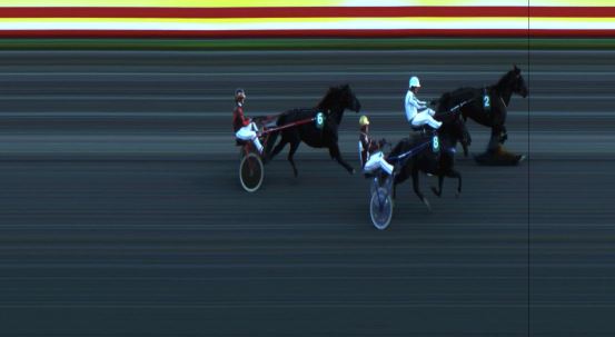 Målfoto for løp 4 på bane JA den 23.08.2019