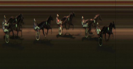 Målfoto for løp 4 på bane JA den 13.09.2019