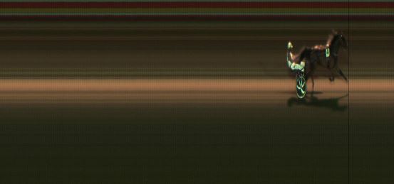 Målfoto for løp 5 på bane JA den 13.09.2019