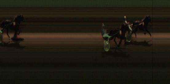 Målfoto for løp 3 på bane JA den 20.09.2019