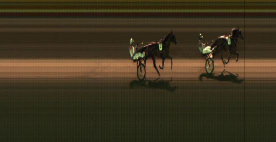 Målfoto for løp 5 på bane JA den 20.09.2019