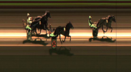 Målfoto for løp 3 på bane JA den 27.09.2019