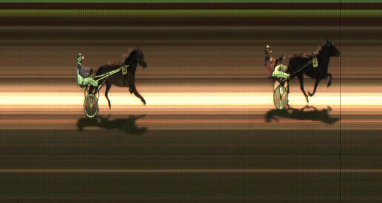 Målfoto for løp 7 på bane JA den 27.09.2019