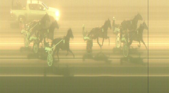 Målfoto for løp 6 på bane JA den 11.10.2019