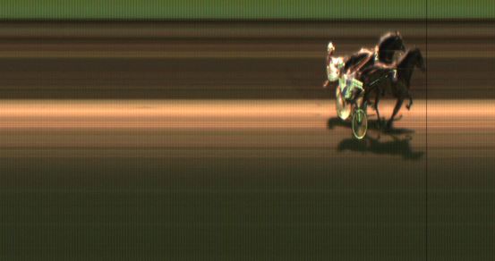 Målfoto for løp 8 på bane JA den 25.10.2019