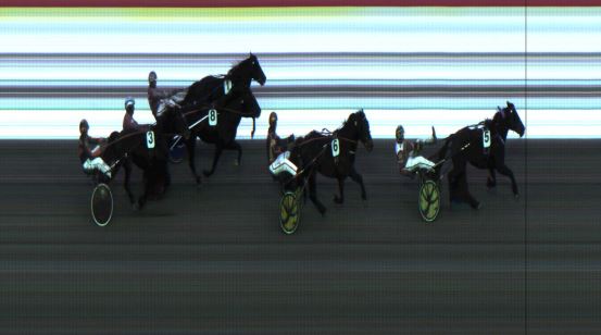 Målfoto for løp 5 på bane JA den 09.11.2019