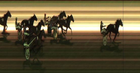 Målfoto for løp 8 på bane JA den 09.11.2019