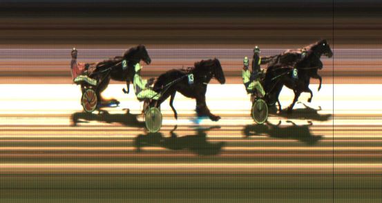 Målfoto for løp 2 på bane JA den 29.12.2019