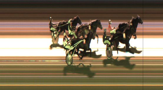 Målfoto for løp 3 på bane JA den 29.12.2019