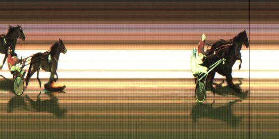 Målfoto for løp 6 på bane JA den 29.12.2019