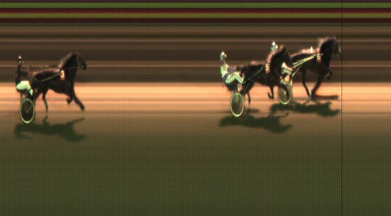 Målfoto for løp 3 på bane JA den 03.01.2020