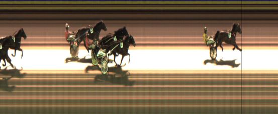 Målfoto for løp 5 på bane JA den 11.01.2020