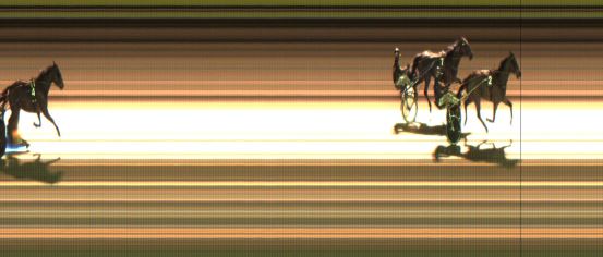 Målfoto for løp 6 på bane JA den 11.01.2020