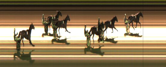 Målfoto for løp 8 på bane JA den 11.01.2020