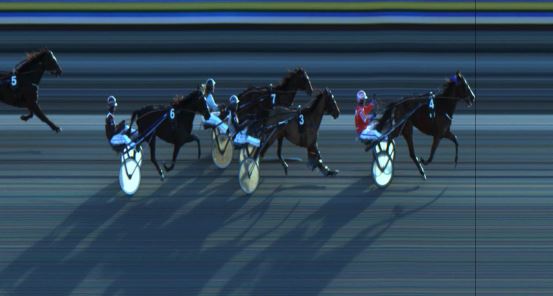 Målfoto for løp 6 på bane JA den 16.01.2020